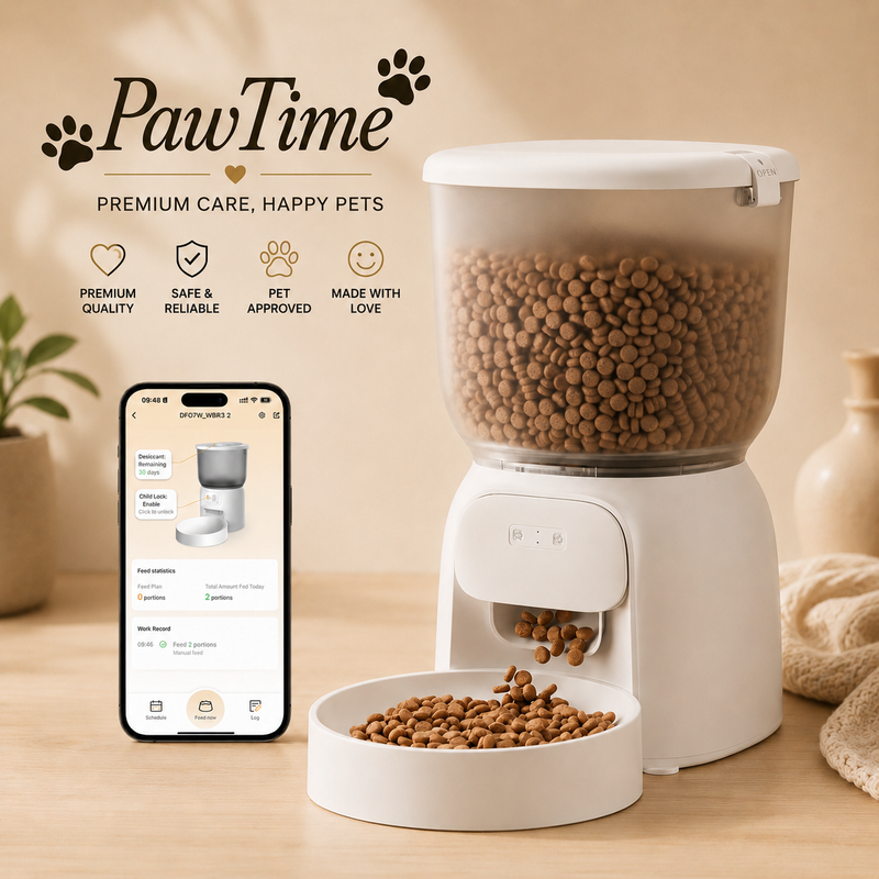 PawTime Smart WiFi Feeder — Standard