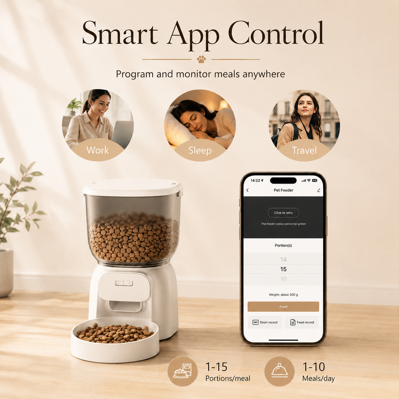 PawTime Smart WiFi Feeder — Standard