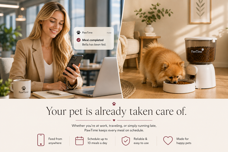 PawTime Smart WiFi Feeder — Standard