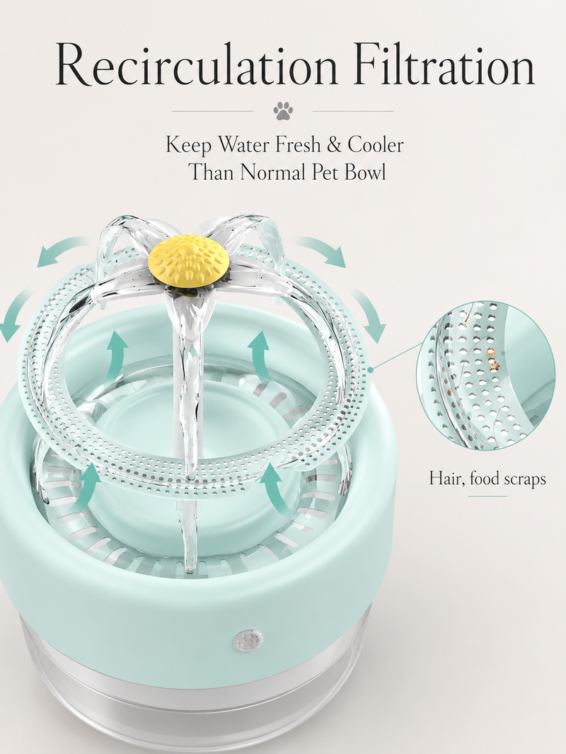 PawTime Auto Water Fountain