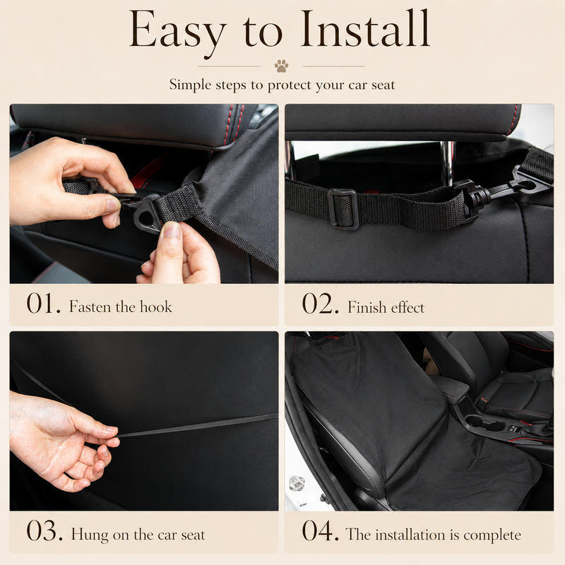 PawTime Car Seat Cover