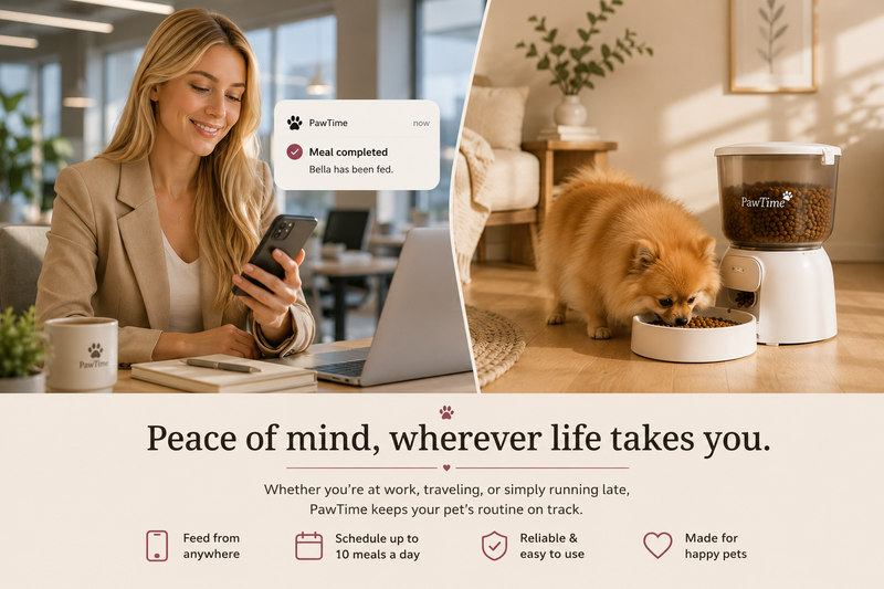 PawTime Smart WiFi Feeder — Standard