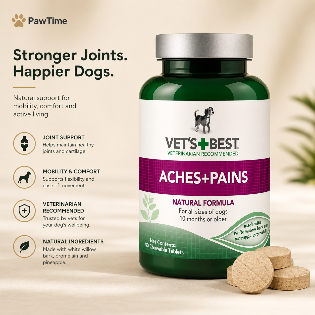 PawTime Joint Support Chews
