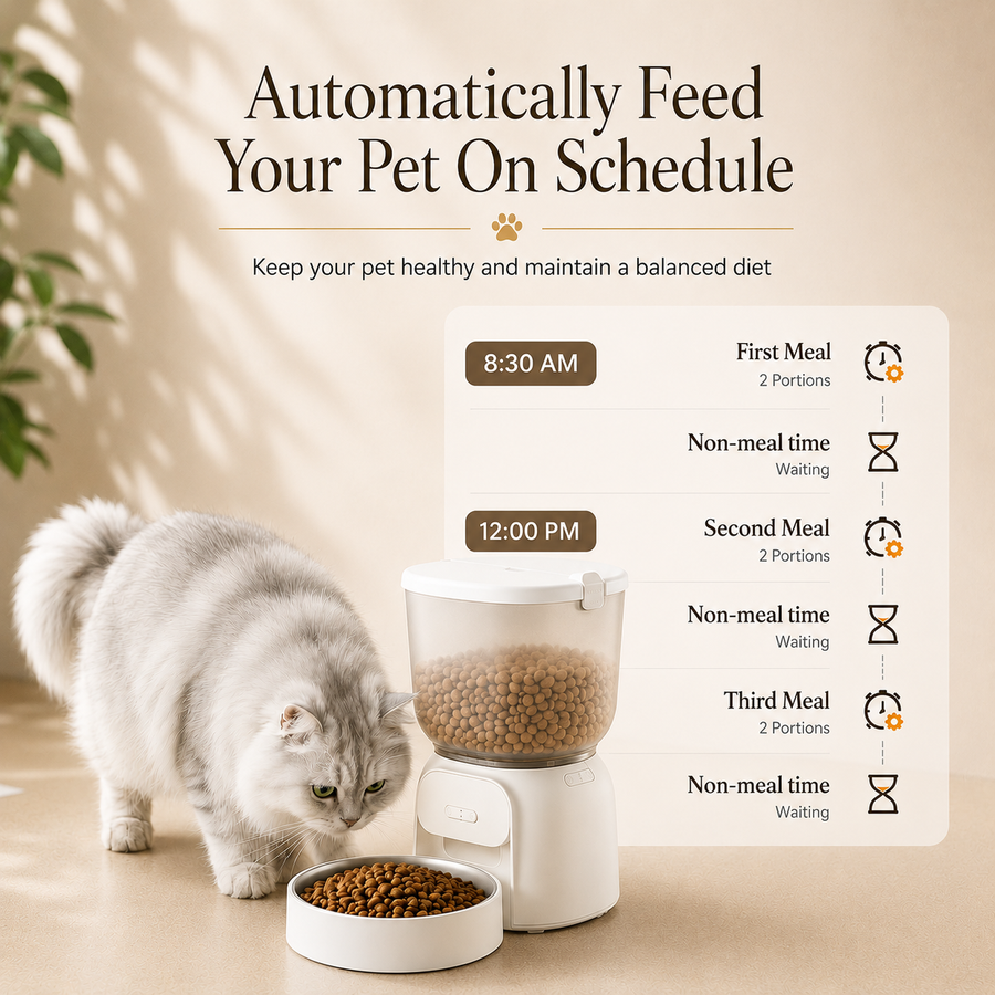 PawTime Smart WiFi Feeder — With Camera