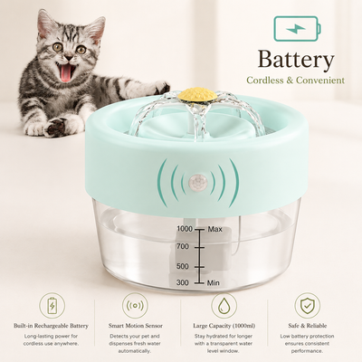 PawTime Auto Water Fountain
