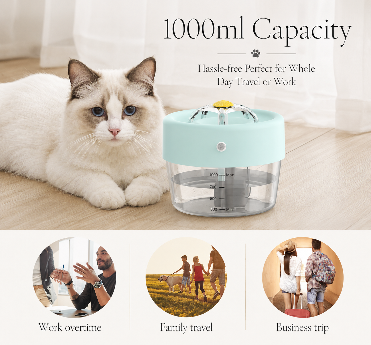 PawTime Auto Water Fountain
