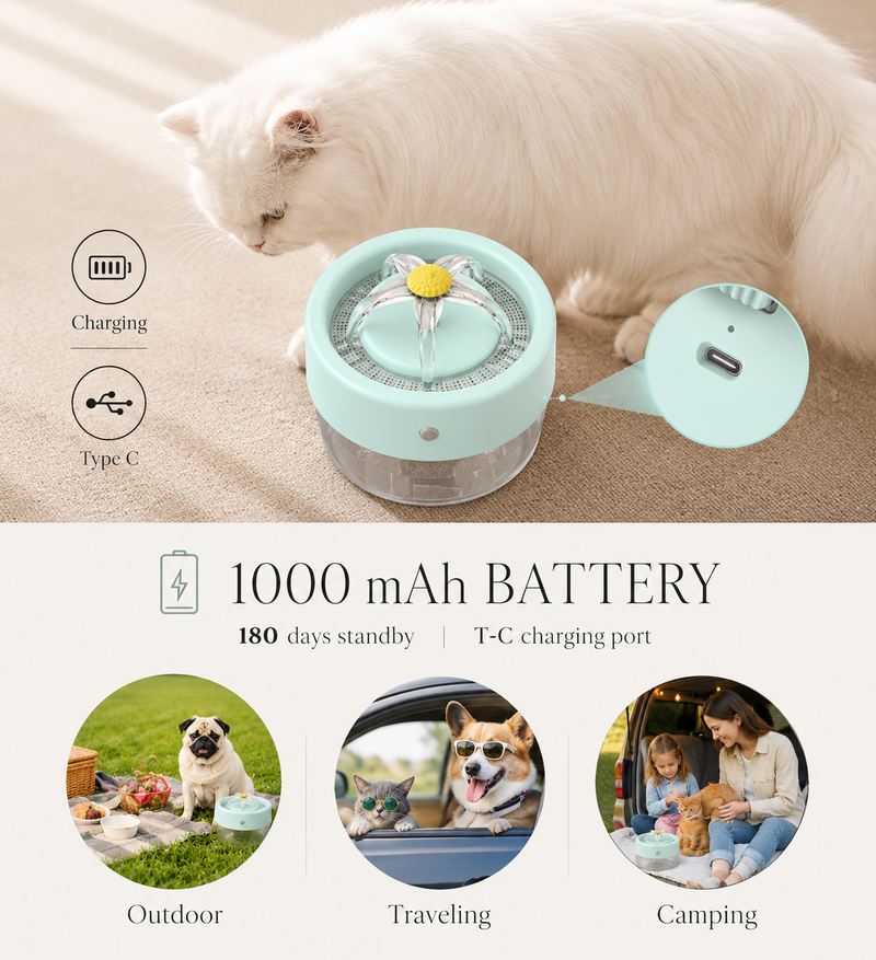 PawTime Auto Water Fountain